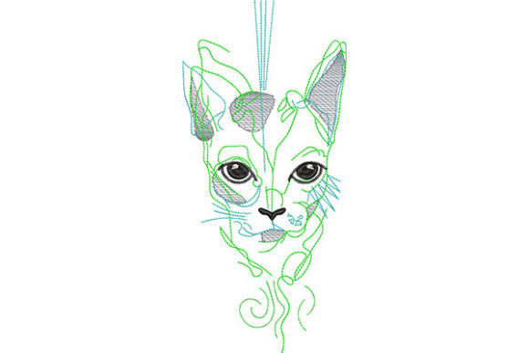 Review: Cat Outline with Big Eyes for Craft Fairs