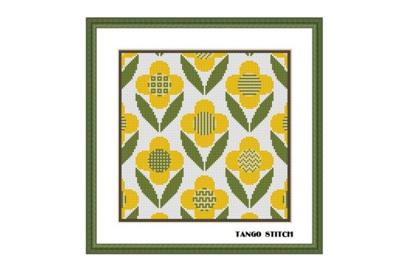 Review: Yellow Flower Cross Stitch Ornament for Craft Fairs