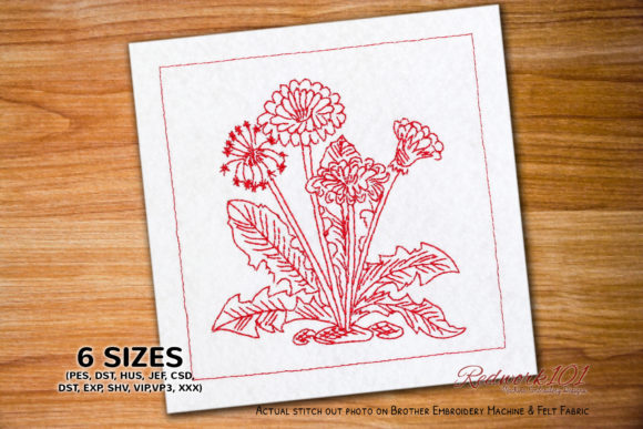 Reviewing Fluffy Dandelions for Spring Embroidery
