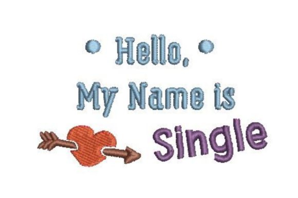 Reviewing Hello My Name is Single for Boutique Sweatshirts