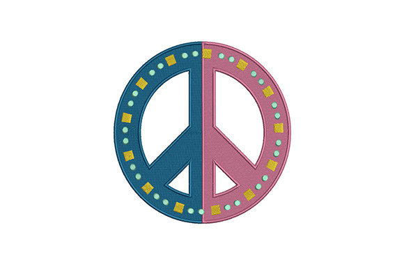 Reviewing the World Peace Symbol for Real Stitch Projects